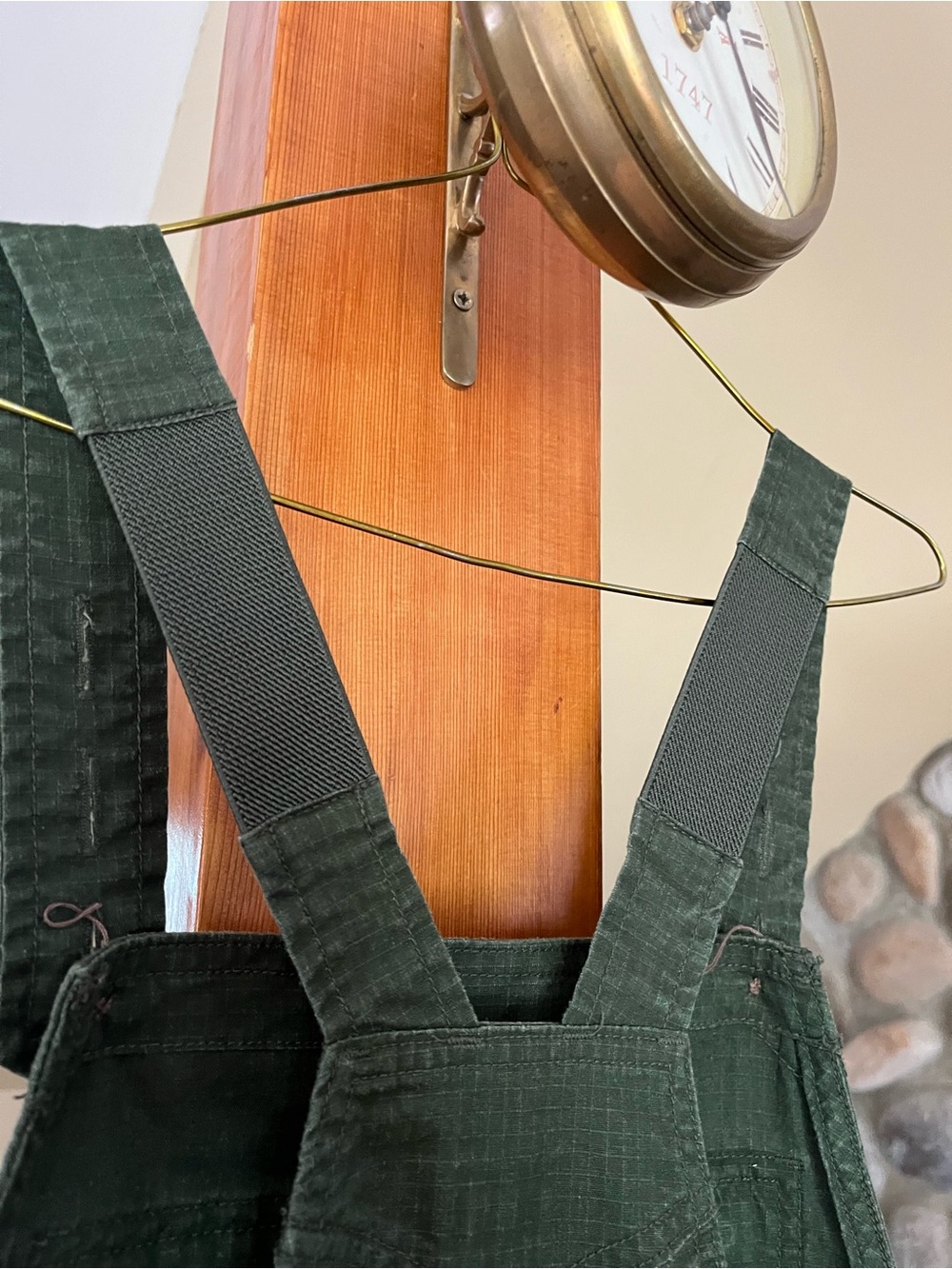 Women’s Duluth Trading Co Hempstop Pull on Overalls small green - Picture 7 of 10